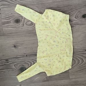 Poppy Lemon Floral Corset